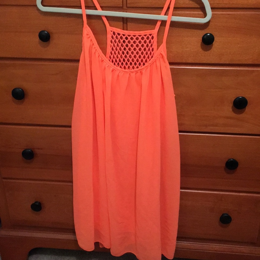 Orange dress